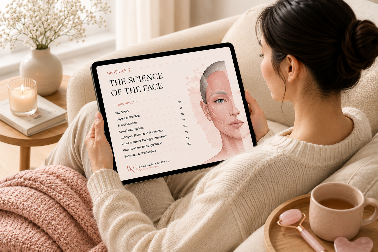 Discover the power of Korean facial massage and transform your skin from home.