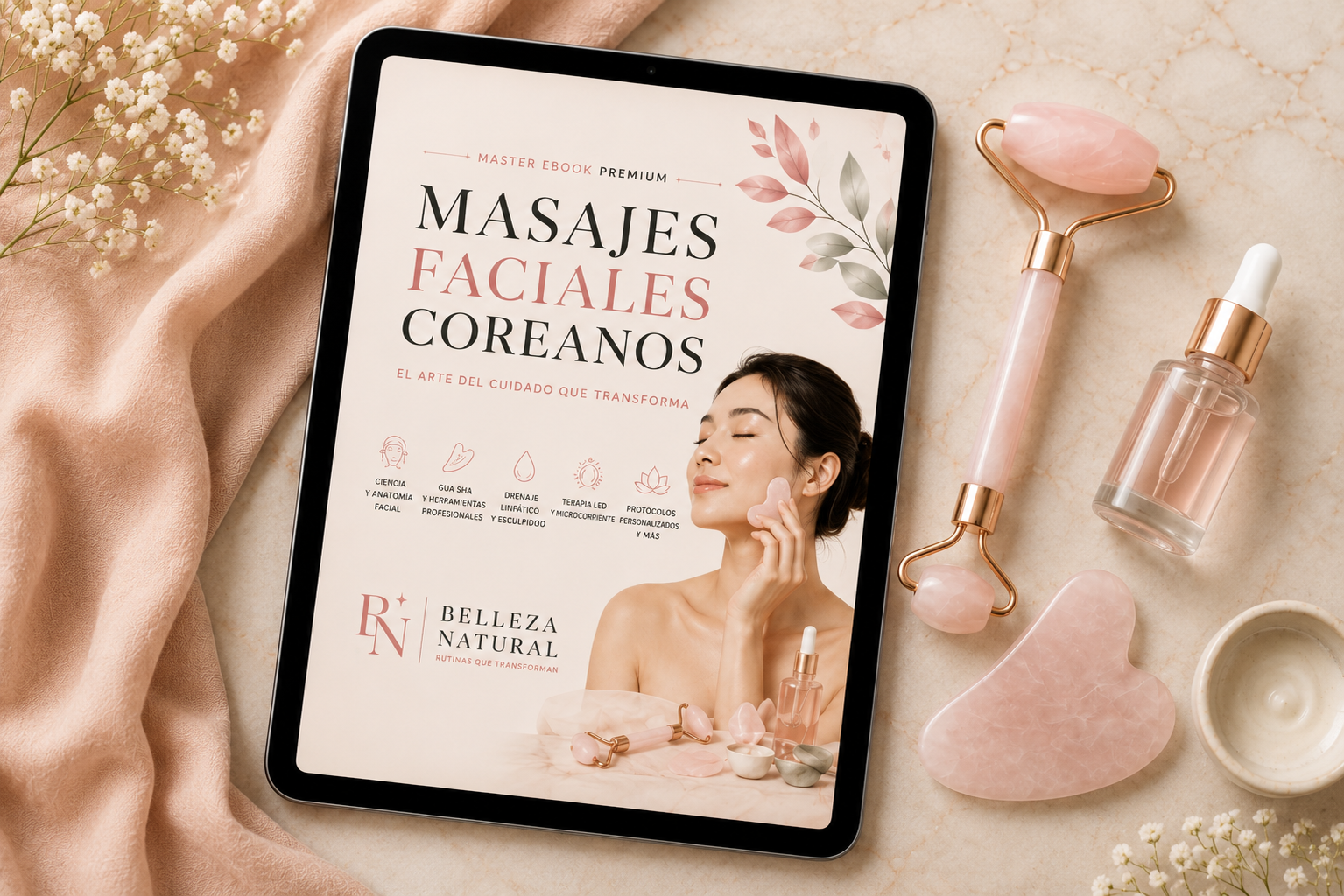 La belleza natural comienza en tus manos.